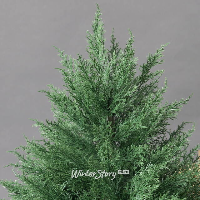 Искусственная туя в кашпо Аурелия 0.8 м, ЛИТАЯ 100% Max Christmas (Макс Кристмас)