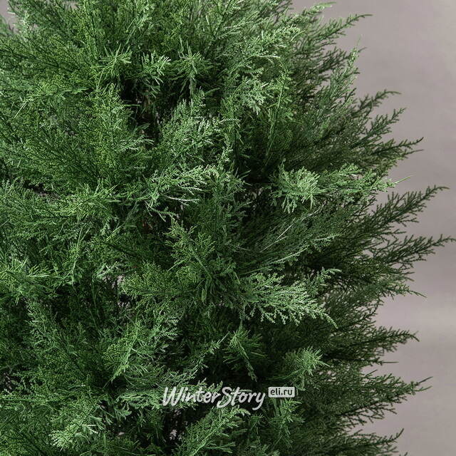 Искусственная туя в кашпо Даника 1 м шаровидная, ЛИТАЯ 100% Max Christmas (Макс Кристмас)
