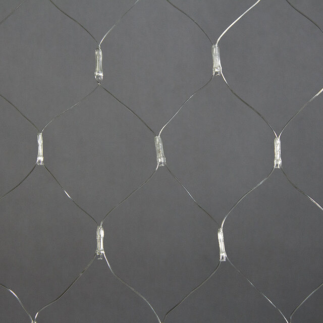 Гирлянда сетка Елочка 2.2*1.65 м, 360 зеленых/белых LED ламп, прозрачный ПВХ, IP20 Snowhouse