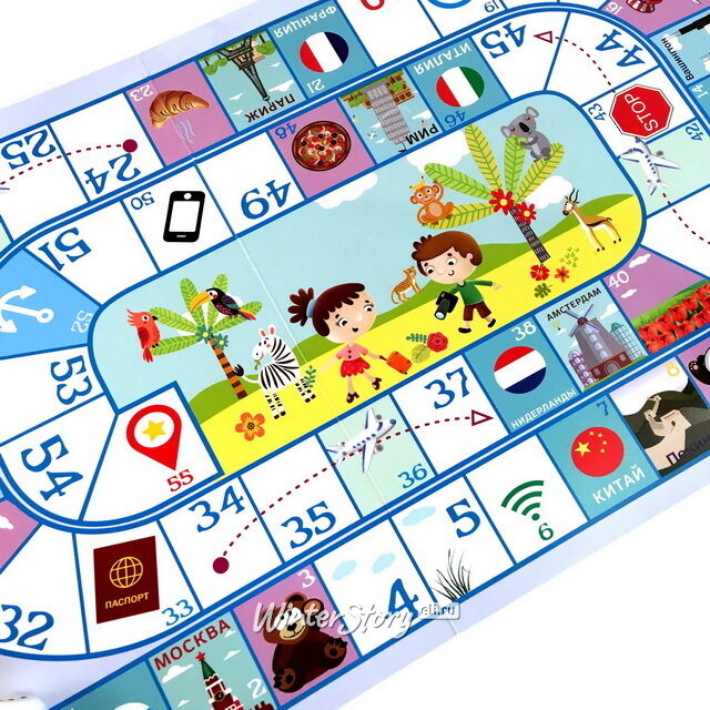 Игровой набор Коробка с развлечениями: Путешествие вокруг света Бумба