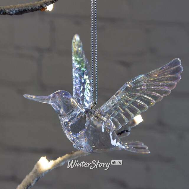 Елочная игрушка Колибри Эвери: Rainbow Forest 7 см, подвеска Peha