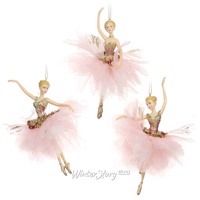 Елочная игрушка Балерина Люсин - Giselle 18 см Goodwill