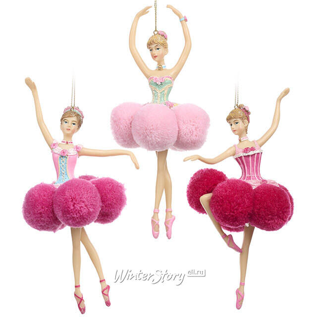 Елочная игрушка Танцовщица Камелия из балета Firebird 18 см Goodwill