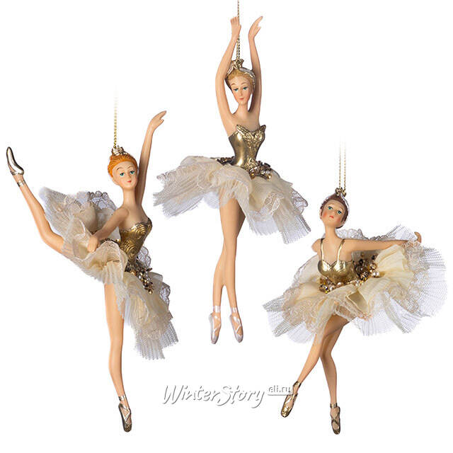 Елочная игрушка Балерина Люция из балета Raymonda 19 см Goodwill
