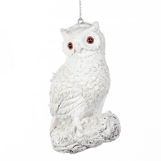 Елочная игрушка Сова - Arctic forest 12 см Goodwill