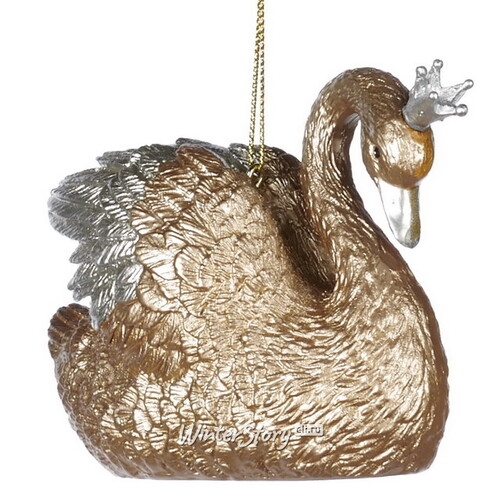 Елочная игрушка Царевна-Лебедь Паскаль 10 см, подвеска Goodwill
