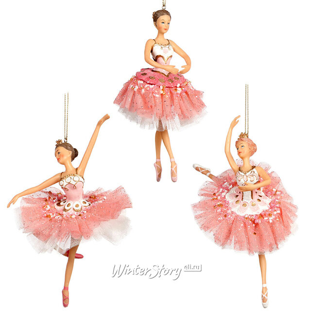Ёлочная игрушка Балерина Матильда 18 см, подвеска Goodwill (Гудвилл)