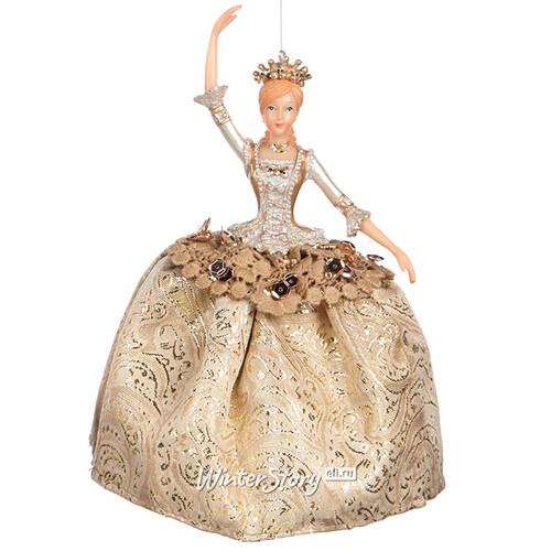 Ёлочная игрушка Принцесса Кларетта 18 см, подвеска Goodwill