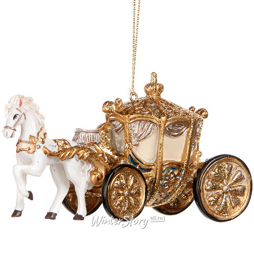Набор ёлочных игрушек Королевство Золотых Снов 10 см, 2 шт, подвеска Goodwill
