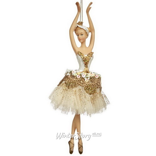 Елочная игрушка Балерина Фиона - На Сцене Театра Порт-Сен-Мартен 19 см, подвеска Goodwill