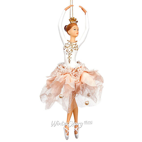 Ёлочная игрушка Балерина Примадонна театра 19 см, подвеска Goodwill