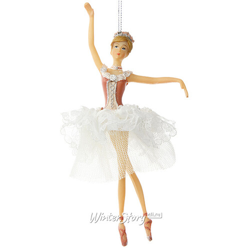 Елочная игрушка Балерина в воздушной пачке-3 18 см, подвеска Goodwill