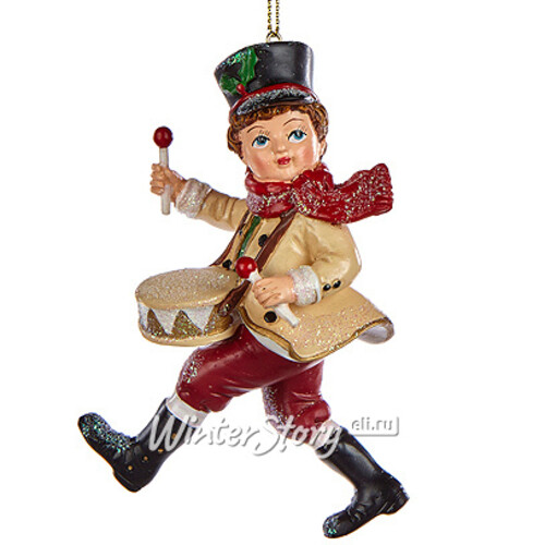 Елочная игрушка Малыши на Рождественском Марше - Мальчик 12 см, подвеска Goodwill