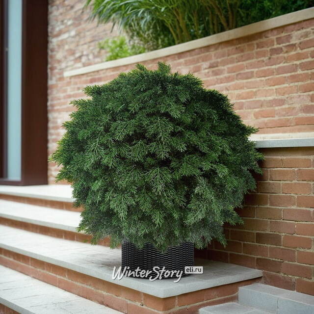 Искусственная Туя-шар 70 см, ЛИТАЯ 100% ElkaDe