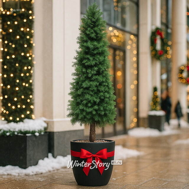 Искусственная Туя на ножке 150 см, ЛИТАЯ 100% ElkaDe