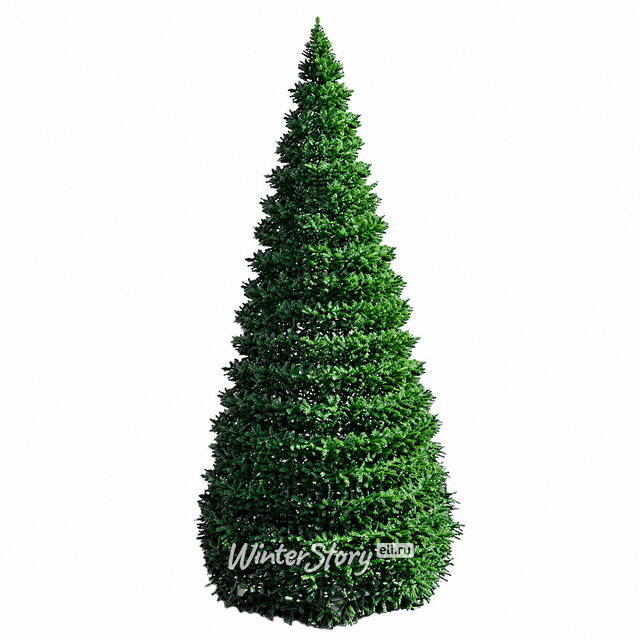 Уличная каркасная елка Уральская 30 м, ПВХ GREEN TREES (Грин Трис)