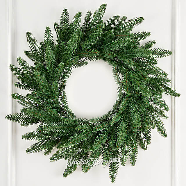 Венок Романовский 60 см, ЛИТАЯ 100% Max Christmas