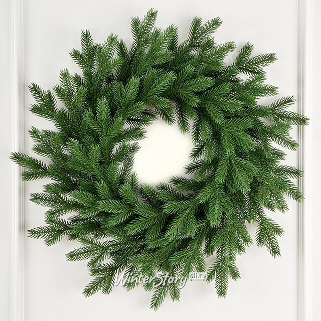 Венок Версальский 80 см, ЛИТАЯ 100% Max Christmas