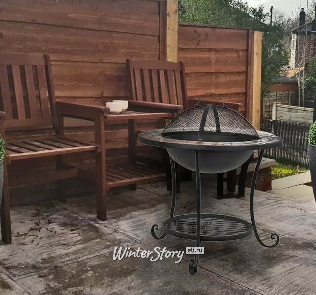 Костровая чаша со столом Terra 58*44 см Koopman