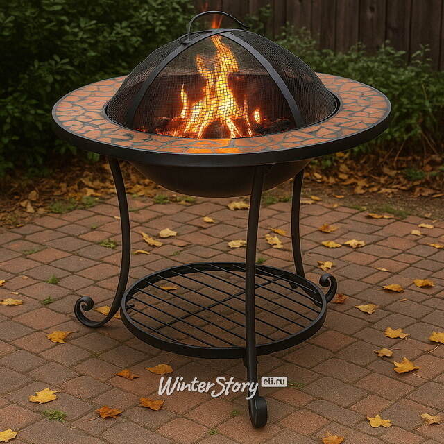 Костровая чаша со столом Terra 58*44 см Koopman