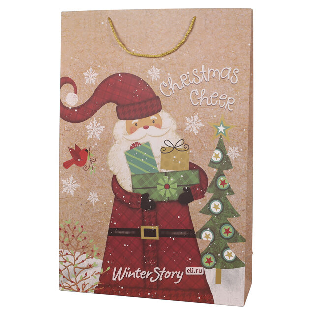 Подарочный пакет Christmas Moment 74*50 см Due Esse Christmas