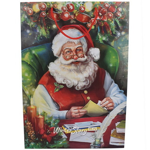 Подарочный пакет Senior Claus 72*50 см Due Esse Christmas