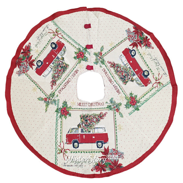 Юбка для елки Christmas Bus 100 см Due Esse Christmas