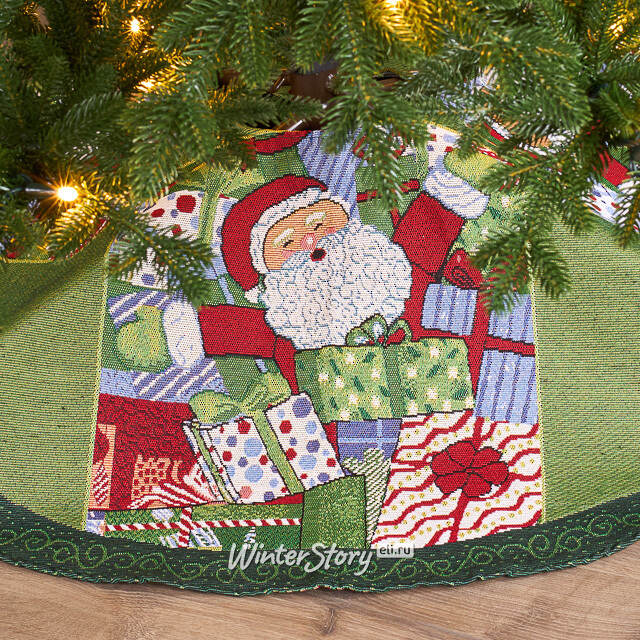 Юбка для елки Санта с подарками 100 см Due Esse Christmas