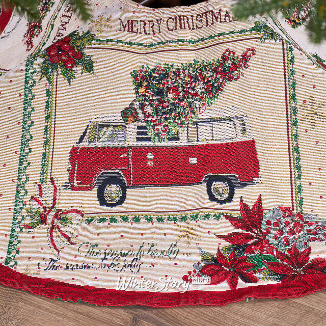 Юбка для елки Christmas Bus 100 см Due Esse Christmas