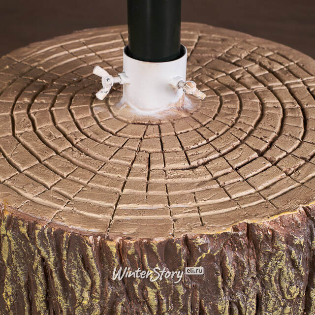 Декоративная подставка для елки Lacco Ameno 45*33 см коричневая Due Esse Christmas (Ду Эссе Кристмас)