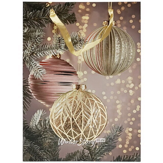 Подарочный пакет Christmas Cliche 42*30 см Due Esse Christmas