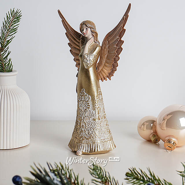 Декоративная фигурка Ангел Ноэлия - Santo Natale 18 см Due Esse Christmas