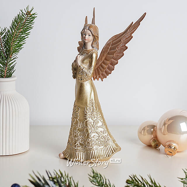 Декоративная фигурка Ангел Илэрия - Santo Natale 18 см Due Esse Christmas