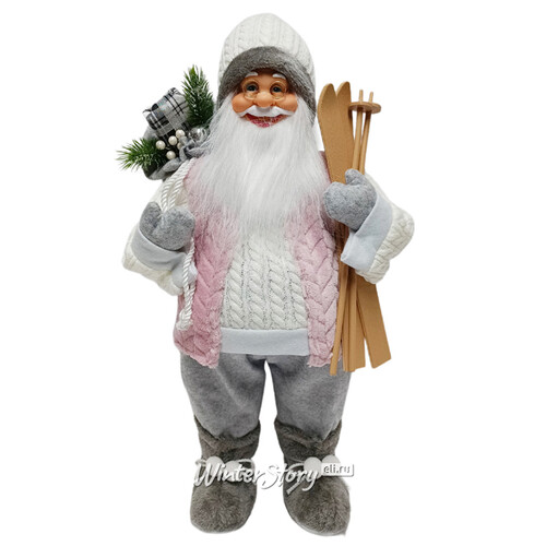 Новогодняя фигура Санта Клаус - Волшебник из Харрикейна 60 см Due Esse Christmas