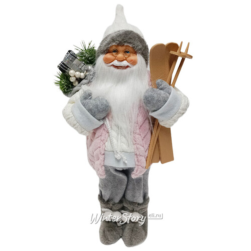 Новогодняя фигура Санта Клаус - Волшебник из Харрикейна 45 см Due Esse Christmas