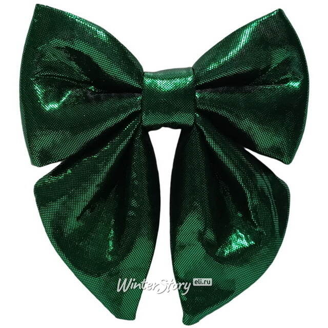 Бант для декора De Lamont 15*13 см зеленый Due Esse Christmas