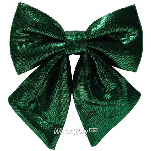 Бант для декора De Lamont 19*16 см зеленый Due Esse Christmas