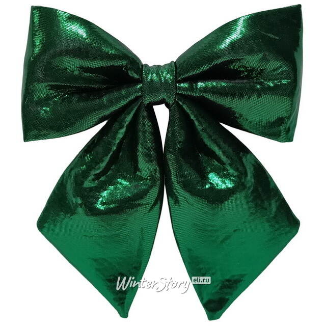 Бант на елку De Lamont 26*22 см зеленый Due Esse Christmas