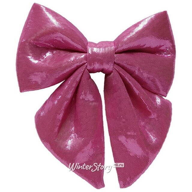 Бант на елку De Lamont 15*13 см розовый Due Esse Christmas