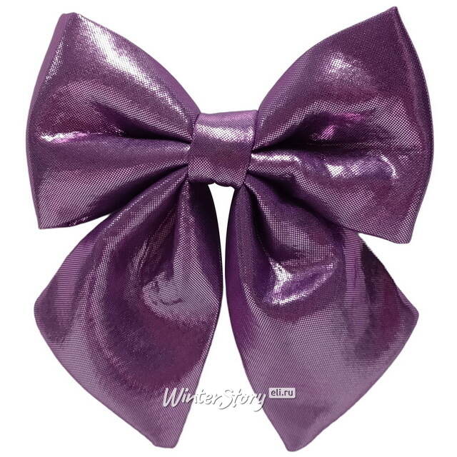 Бант для декора De Lamont 19*16 см фиолетовый Due Esse Christmas