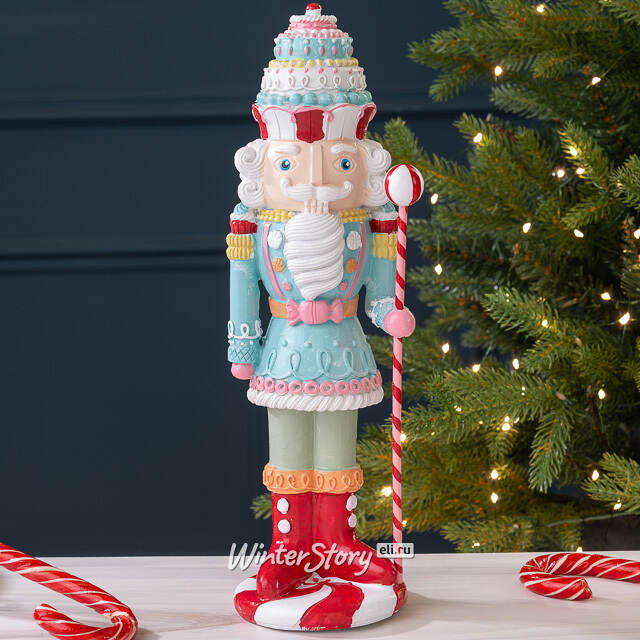 Декоративная фигурка Щелкунчик - Солдат Сладкого Королевства 30 см Due Esse Christmas