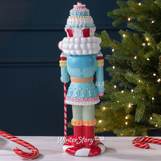 Декоративная фигурка Щелкунчик - Солдат Сладкого Королевства 30 см Due Esse Christmas