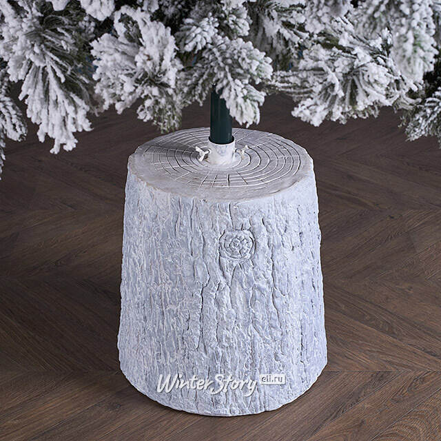 Декоративная подставка для елки Lacco Ameno 34*32 см белая Due Esse Christmas (Ду Эссе Кристмас)