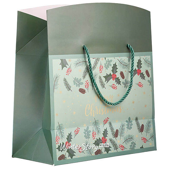 Подарочная пакет-коробка Dai Amore - Сувенир 27*20 см Due Esse Christmas (Ду Эссе Кристмас)
