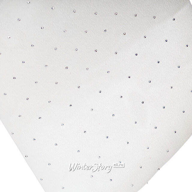 Бант на елку Bianco Diamanti 37*34 см белый Due Esse Christmas