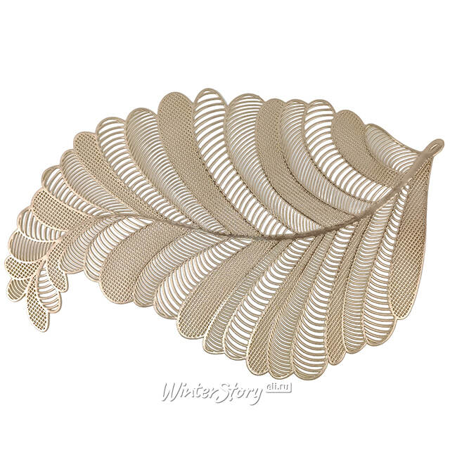 Сервировочные салфетки Foglie Modellate 45*30 см, 4 шт Due Esse Christmas (Ду Эссе Кристмас)