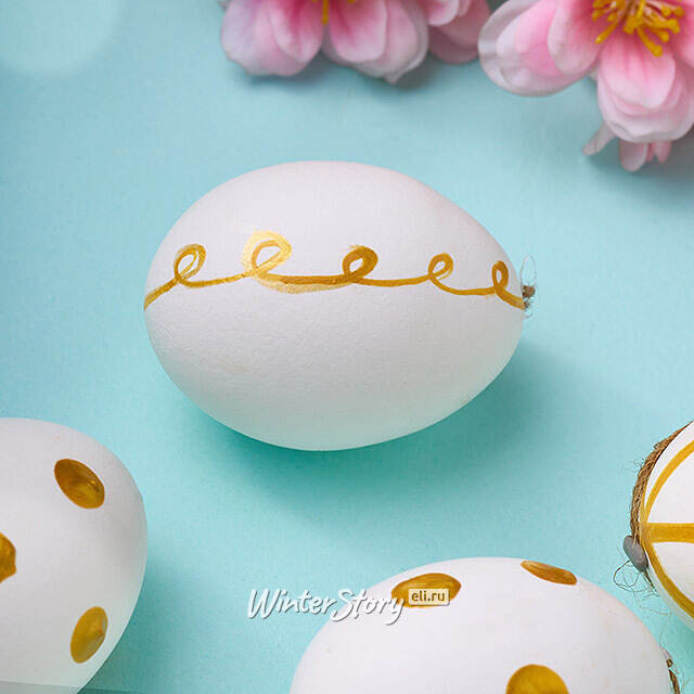 Пасхальные украшения Яйца - Easter Joy 6 см, 6 шт Due Esse Christmas