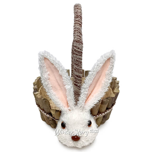 Декоративная корзинка Кролик Тэдди 28*21 см Due Esse Christmas