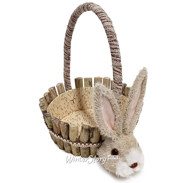 Декоративная корзинка Кролик Душка 26*19 см Due Esse Christmas