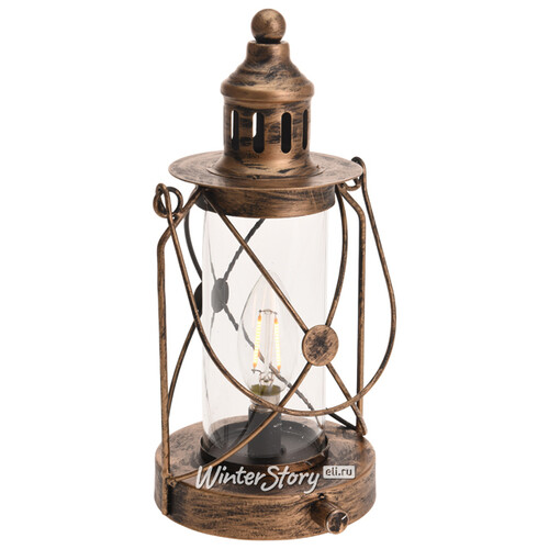 Декоративный светильник Антикварная коллекция: Лампа короля Артура 27 см Koopman